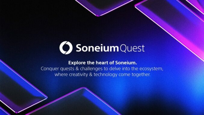 Sony's blockchain lab launches Soneium Conquest to onboard creators and Sony's blockchain lab launches Soneium Conquest to onboard creators and devs