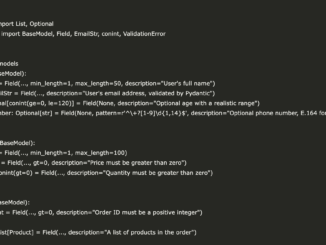 A Step-by-Step Tutorial on Robustly Validating and Structuring User, Product, and Order Data with Pydantic in Python