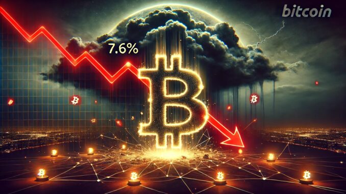 Bitcoin Hashrate Faces Massive 7.6% Plunge: Price To Follow? Bitcoin