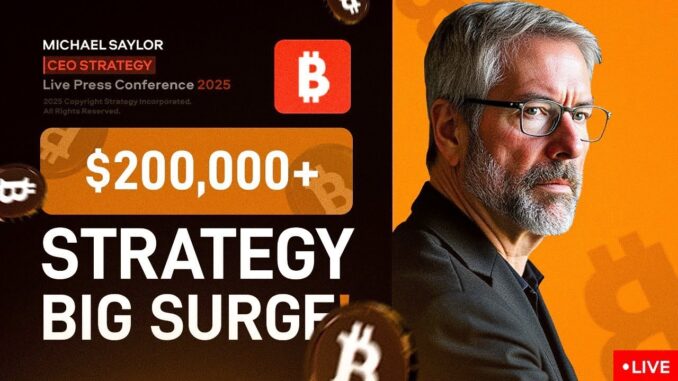 LIVE : Michael Saylor on Bitcoin Halving: The Next Big Bull Run is Here!