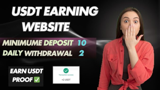 New Usdt Earning Site || New TRX Mining Site 2025 || New Usdt Mining Site 2025 || free Usdt Mining