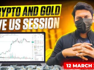 12 March Bitcoin Live : Gold And Crypto Live for Beginners | #cryptotrading #btclive #gold