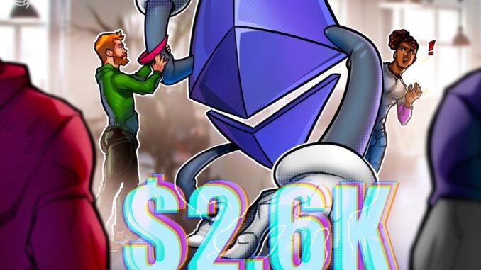 4 things must happen before Ethereum can reclaim $2,600 4 things must happen before Ethereum can reclaim $2,600