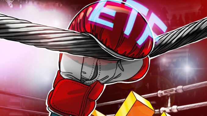 All but 1 US spot Bitcoin ETF in the red All but 1 US spot Bitcoin ETF in the red this March