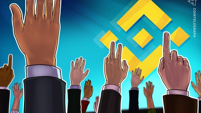 Binance announces community voting mechanism for token listings Binance announces community voting mechanism for token listings