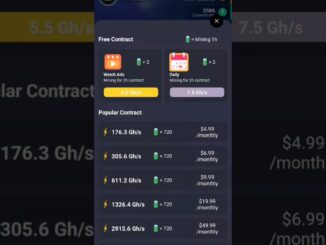 Bitcoin Mining  Earning Software 2025 || New Earning Aap 2025#earnmoneyonline