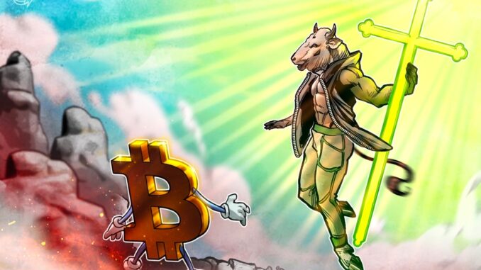 Bitcoin 'bullish cross' with 50%-plus average returns flashes again Bitcoin 'bullish cross' with 50%-plus average returns flashes again