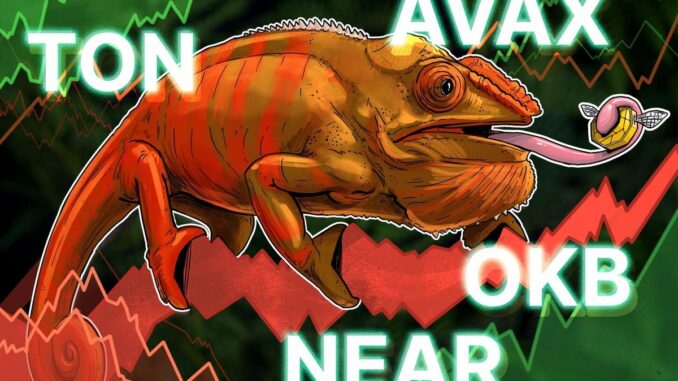 Bitcoin price recovery sets base for TON, AVAX, NEAR, OKB Bitcoin price recovery sets base for TON, AVAX, NEAR, OKB to rally