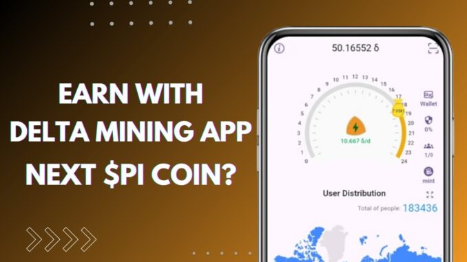 DELTA MINING APP : Step by Step Guide on how to earn Delta coins Fast|| Is this the Next Pi Network?