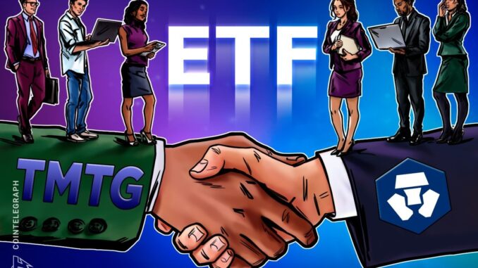 Trump Media looks to partner with Crypto.com to launch ETFs Trump Media looks to partner with Crypto.com to launch ETFs