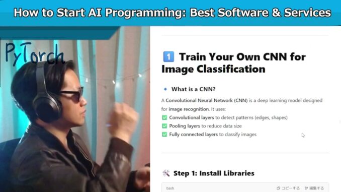 AI Development 101: Essential Tools & Frameworks for Beginners 🎶 🎹Johnny JAM🎸