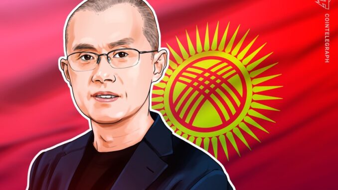 Binance co-founder Changpeng Zhao to advise Kyrgyzstan on blockchain tech Binance co-founder Changpeng Zhao to advise Kyrgyzstan on blockchain tech