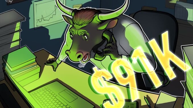 Bitcoin price pullback to $91K possible, but onchain data highlights Bitcoin price pullback to $91K possible, but onchain data highlights ‘healthy’ market fundamentals