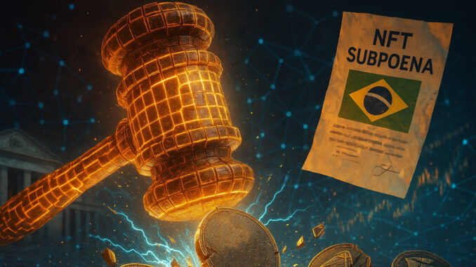 Brazilian judge allows NFT subpoenas to Bitcoin wallets in high-profile fraud case