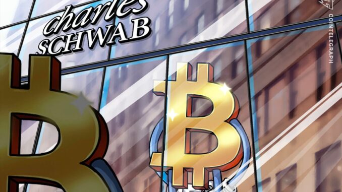 Charles Schwab CEO eyes spot Bitcoin trading by April 2026 Charles Schwab CEO eyes spot Bitcoin trading by April 2026