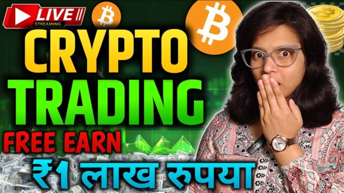Crypto Live Trading Scalping Strategy for beginners 11Apr | EARN 1,00,000₹ | Pi network new update