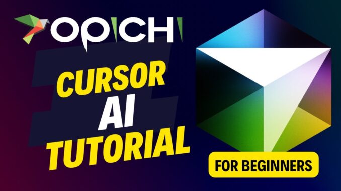 Cursor AI Tutorial | For Beginners | No Code Applications