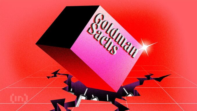 Goldman Sachs Raises US Recession Odds to 45% Goldman Sachs Predicts 45% Recession Risk While Boosting Bitcoin Holdings