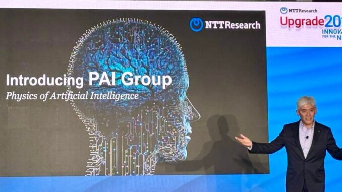 How NTT Research has shifted more basic R&D into AI How NTT Research has shifted more basic R&D into AI for the enterprise | Kazu Gomi interview