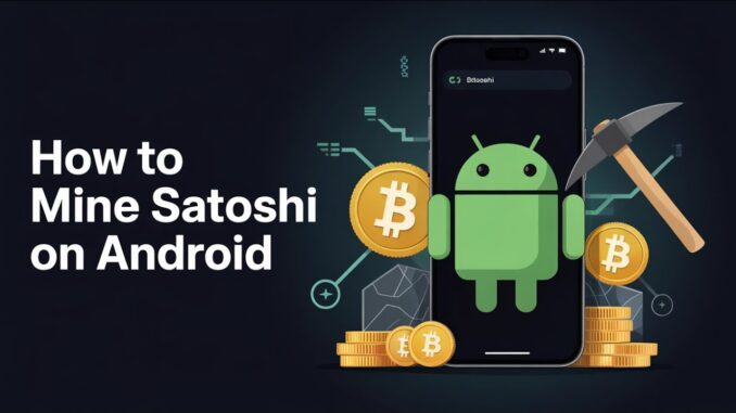 How to Mine Satoshi on Android (Beginner-Friendly Mobile Mining Guide)