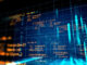 Image of a blockchain coding concept