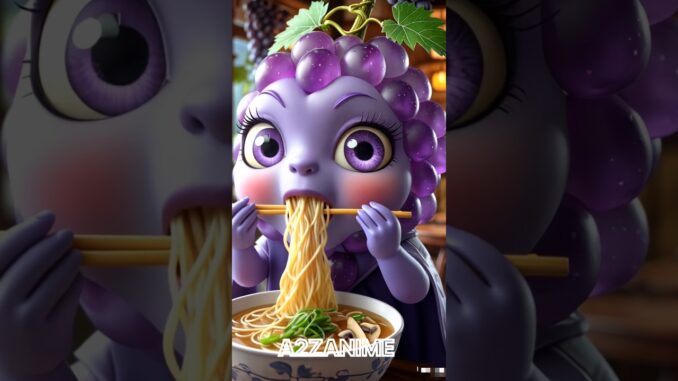 cute grapes baby #ai #food