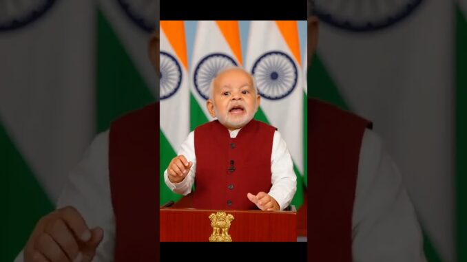 Modi is weeping after Pakistan response👊🏻⁉️.#ai#funny #news #comedy