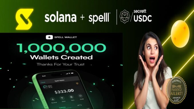 Solana Spell Wallet: Token Swap & Withdraw Guide! Secret Mining & Airdrop 🚀