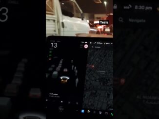 Tesla in Action | How AI Monitors the Road & Guides the Driver in Real Time 🚗🧠📡