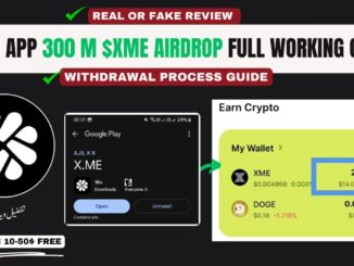 X.ME App Airdrop & Withdrawal Full Guide | X.ME App Withdrawal Process | Real or Fake Review |
