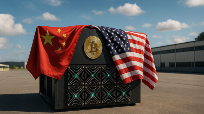 Chinese Bitcoin mining giants move production to US amid tariff Chinese Bitcoin mining giants move production to US amid tariff tensions