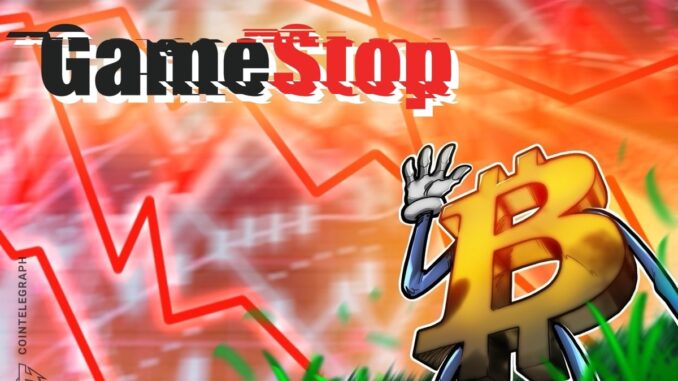 GameStop Shares down 20% on $500M upsizing, signaling Bitcoin Investments GameStop Shares down 20% on $500M upsizing, signaling Bitcoin Investments