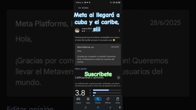 META AI LLEGARÁ A CUBA Y CARIBE #meta #ai #news