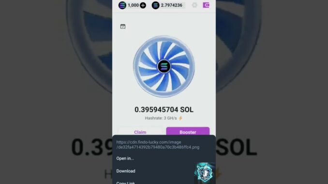solana mining #crypto #solana #treasure #layeredge #blum #bitcoin
